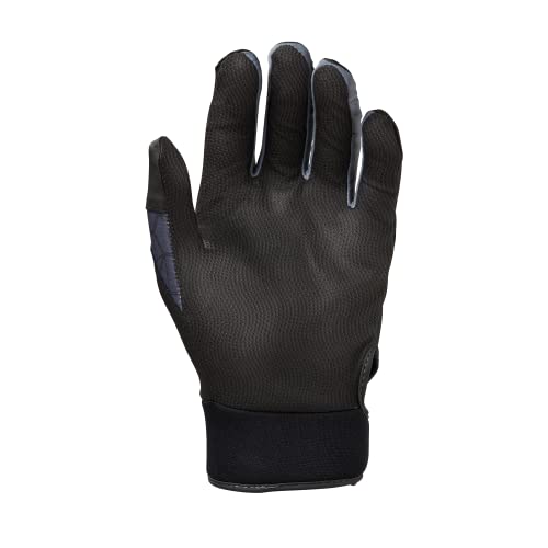 Louisville Slugger Youth Genuine 2.0 Batting Gloves - color: Black, size: Medium