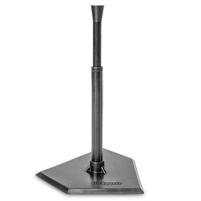 GoSports Baseball & Softball Batting Tees - Choose Jr. or Standard - Adjustable Rubber Hitting Tee - color: Jr. Black