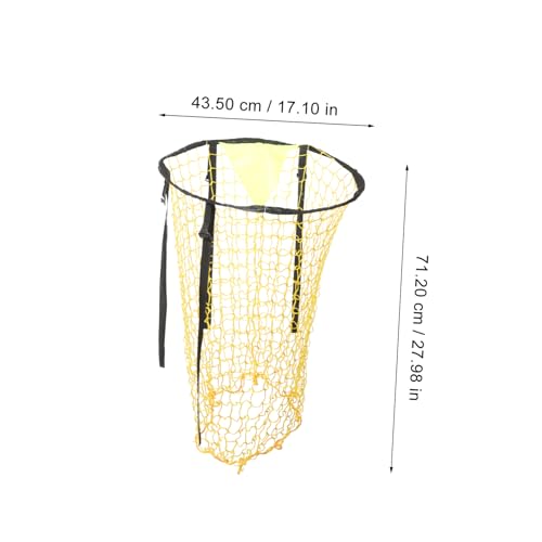 KICHOUSE Folding Football Practice Net for Backyard Training Lightweight Soccer Goal Use Improve Accuracy for Football Skills for Men Youth Athletes