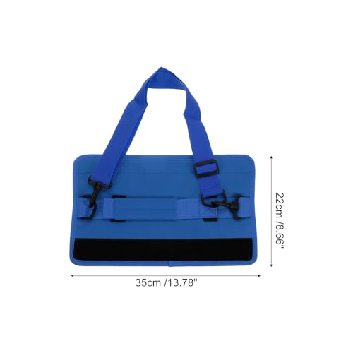 PATIKIL Lightweight Carry Bag, Mini Golf Club Bag with Adjustable Strap for Men Women Golfer Pouch Driving Range Carrier Course Training Practice Case - color: Blue