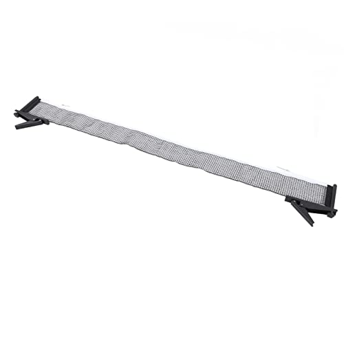 Professional Table Tennis Net Rack Set Portable Indoor Replacement Net with Metal Brackets Nylon Mesh 172cm