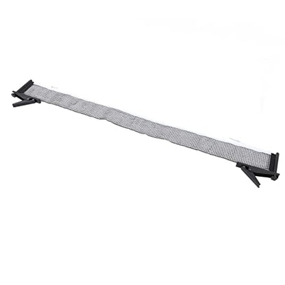Professional Table Tennis Net Set Premium Stainless Steel Bracket with Durable Nylon Net for Indoor Outdoor Training Competition Practice Portable Easy Install Foldable Desi