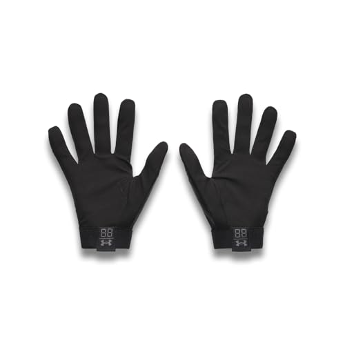 Under Armour Clean Up Baseball Gloves - color: (001) Black / Black / Metallic Black, size: Medium