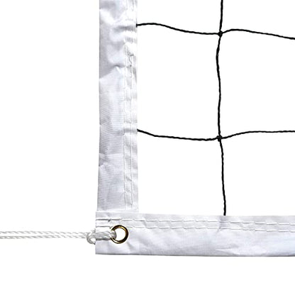 Sanung Volleyball Net with Steel Wire for Indoor and Outdoor Gardens Campus Backyard Swimming Pool Park Beach Portable Game Standard Size (32 FT x 3FT) Poles Not Included