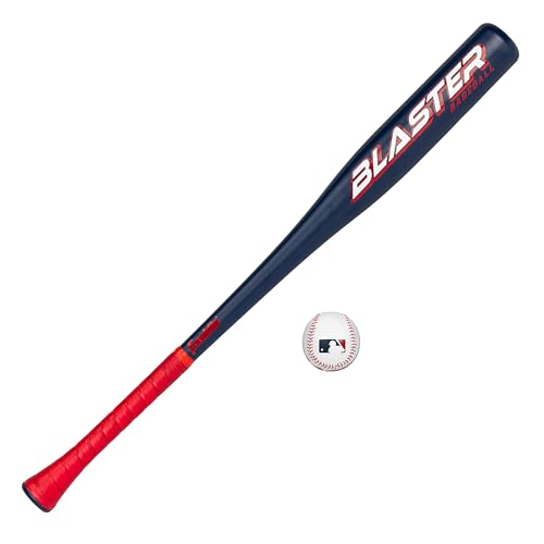 Franklin Sports Blaster Plastic Baseball Bat + Ball Set - Youth 32" Toy Bat + Official Stitched 70mm Lightweight Ball - style: Bat and Ball Set