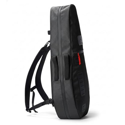 Cancha Weatherproof Tennis Bag and Backpack for 1–3 Rackets with Water Bottle Holder and Removable Strap | Slim and Lightweight Design for Easy Carry | Modular Clip-On Accessory System | Voyager