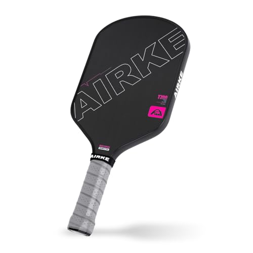 Pickleball Paddles - T700 Carbon Fiber Paddle with Honeycomb Core Pickleball Rackets - Lightweight Precision & Enhanced Shock - color: Purple