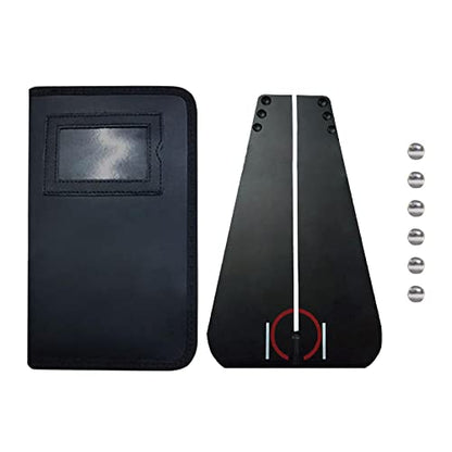 kowaku Golf Putting Portable Alignment Putter Line Straight Practice Putting Tutor Accessories for Easy Carrying Storage