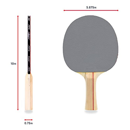 Franklin Sports Table Tennis Paddles - Rubber Paddle - Indoor Ping Pong Paddle - style: REGULATOR