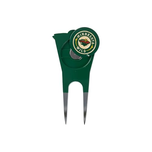 Team Golf NHL Minnesota Wild Shaped Divot Tool