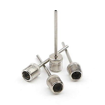 Basketball Pump Needle, Inflate Pump Needle Adaptor for Soccer Rugby Football Volleyball Ball, Inflatable Air Pump Needle Replacement, Pack of 50
