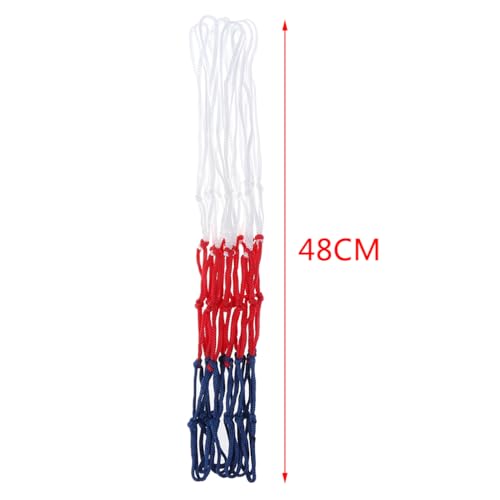 1pc Thickened and Durable Standard Basketball Net Nylon Hoop Goal Standard Rim for Basketball Stands