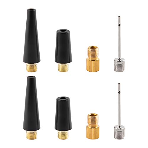 SAVITA Ball Pump Inflation Needle Set Tire for Inflatables Air Nozzle Pump Adapter Adaptor for Inflator Toys, Sport Balls, Basketball, Balloons and Bicycle Bikes