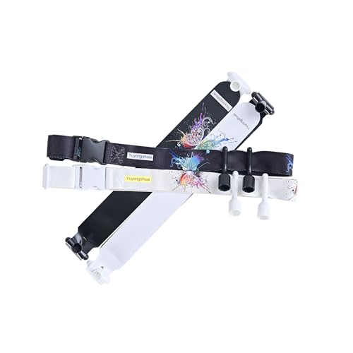 Flag Football Belts, Flag Football Kit for Children/Teenagers/Adults - color: Black and White