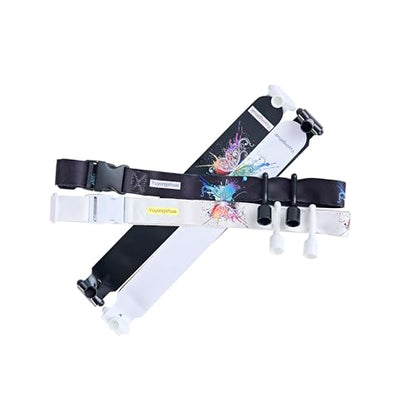 Flag Football Belts, Flag Football Kit for Children/Teenagers/Adults - color: Black and White