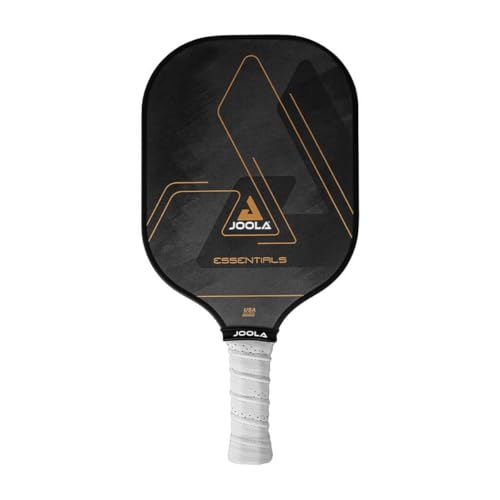 JOOLA Pickleball Paddle – Reinforced Fiberglass Surface, Honeycomb Polypropylene Core, USAP Approved Paddles, Durable & Beginner-Friendly Pickleball Racket w/Comfortable Grip, Multiple Colors - color: Essentials | Black