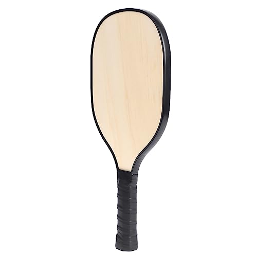 Lightweight Rackets Wood Paddle with Ergonomic Cushion Grip Racket Easy to Use Rackets with Ergonomic Cushion Grip