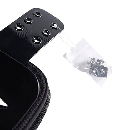Football Back Plate, Football Low Back Pad, Rear Protector Lower Back Pads+ Towel - color: Black, size: Large