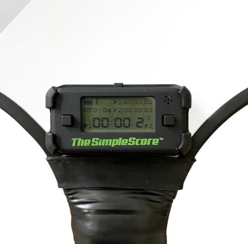 Pickleball Scorekeeper Smart Lightweight Electronic Score Tracking Device - color: Midnight Black