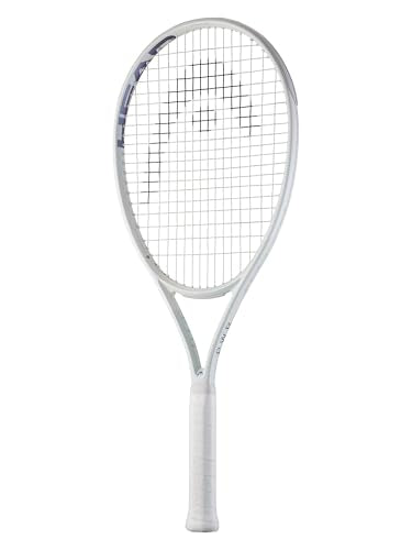 HEAD PWR 110 Tennis Racquet – Lightweight Oversized Frame for Beginner & Intermediate Players, Extended Length (27.4 in), Strung Mid Tension with Velocity 16G String, 4 1/8" Grip - size: 4 1/8
