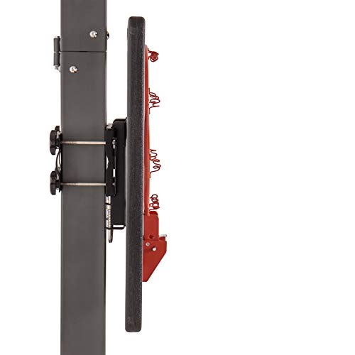 Silverback Junior Youth 33" Basketball Hoop with Lock ‘n Rock Mounting Technology Mounts to Round and Vertical Poles, Black (B8410W)