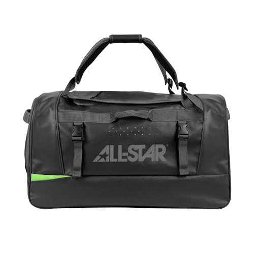 All-Star S7 Elite Player Duffle, 20.5" H x 14" W x 10" D - color: Black