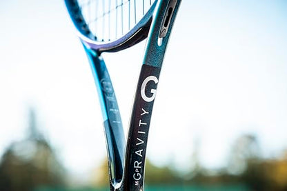 HEAD Gravity MP 2025 Tennis Racquet - Advanced Players, Strung Mid Tension with Velocity 16G String - 4 1/4" Grip