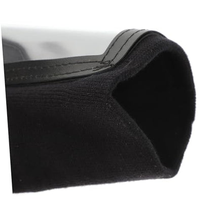 BESTYASH Football Wristbands Tactical Wrist Cover Black Medium for Quarterback Playbook Training Outdoor Sports