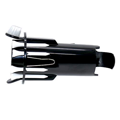 Golf Ball Holder Tee Holder Clip Caddy with Nylon Brush Divot Tool
