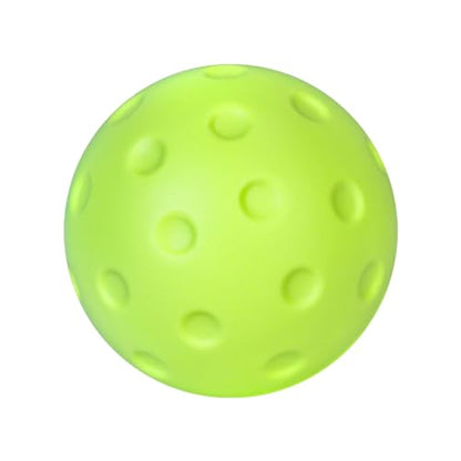 Quiet Foam Pickleballs Practice Balls Soft PU Pickleballs Balls Indoor & Outdoor Pickleballs for Reduced Noise Enduring