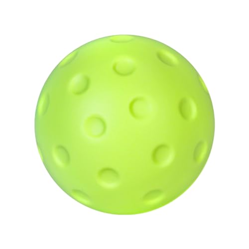 Quiet Foam Pickleballs Practice Balls Soft PU Pickleballs Balls Indoor & Outdoor Pickleballs for Reduced Noise Enduring