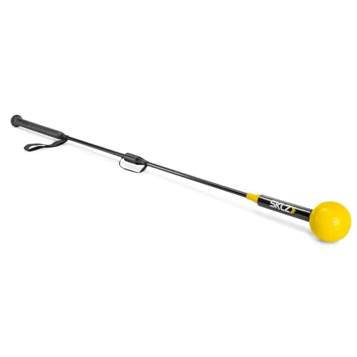 SKLZ Hitting Stick Batting Swing Trainer for Baseball and Softball, One-on-One Coaching Tool for Ball Contact, Hand-Eye Coordination, and Bat Speed - style: Softball Swing Trainer Select
