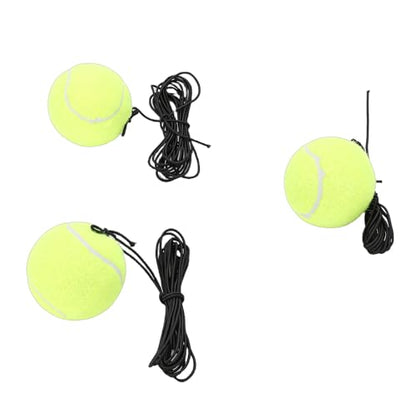 Estink Tennis Training Balls, Premium Synthetic Fiber Rebound Balls for Effective Skill Development and Self Practice for Beginners and Intermediate Players