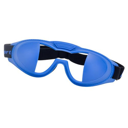 Dribbling Goggle Light Weight Training Eyewears Portable Sports Glasses Football Eyeglasses Comfortable - color: Blue