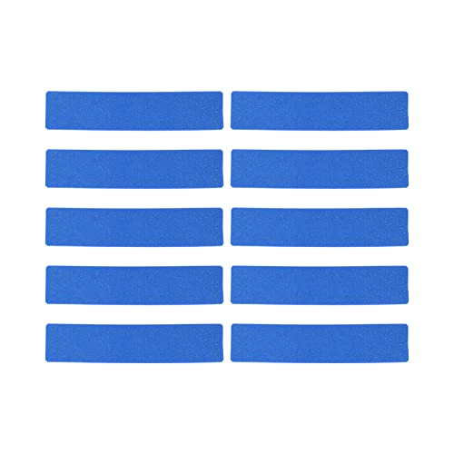 Court Line Marker Kit, Tennis Spot Marker Set, Multipurpose PVC Court Markers for Basketball Football, Bright Visible Lines for All - Weather Outdoor Use - color: Blue