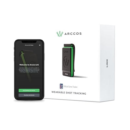 Arccos Link: Track Your Golf Game Without Your Phone, Compatible with Arccos Smart Sensors & Arccos Smart Grips - style: Link