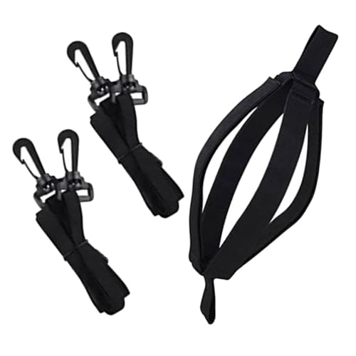 YARNOW 1set Volleyball Spike Trainer Strap Trainer for Hitting Practice and Jumping Drills for Ages Black