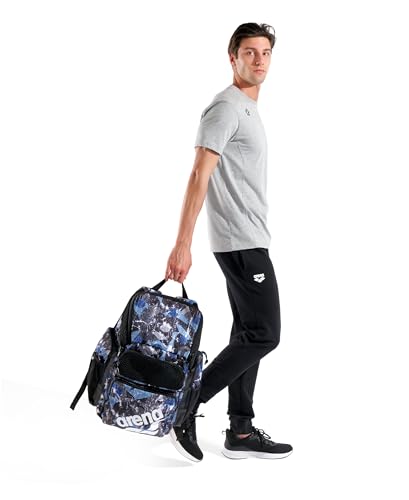 ARENA One Go Backpack Swimmer Athlete Daypack Large Size Equipment Swim Bag - color: Scratched