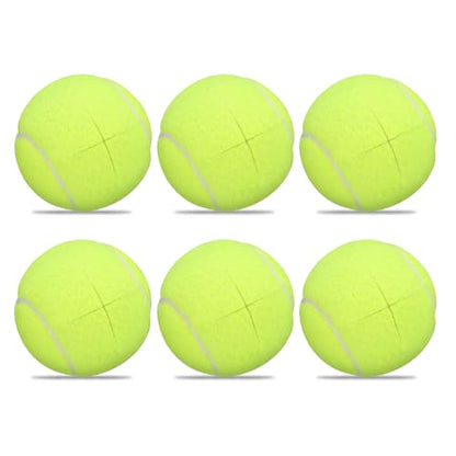 ZIYIZE PreCut Walker Tennis Ball 6PCS Walkers Legs Universal Precut Glide Balls | Heavy Duty Long Lasting Felt Pad Glide Coverings (Yellow) - color: Yellow