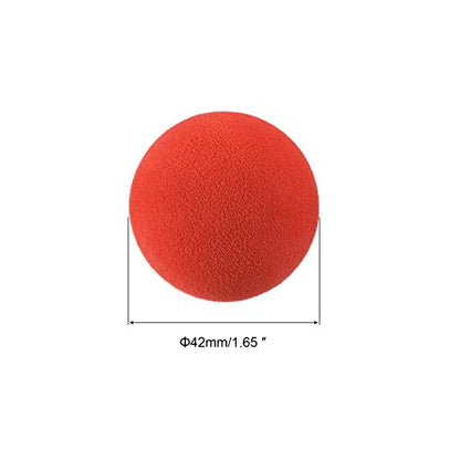 PATIKIL Golf Foam Balls, Pack Sponge Exercise Flight Swing Practice for Indoor Training - color: Red