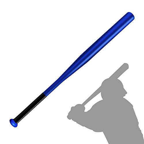 Baseball Bat Steel with Carrying Bag (21 in, Blue)