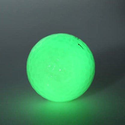 RiToEasysports 6PCS Golfs Fluorescent Light, Night Practice Training Ball for Men Women for Backyard Putting Greens