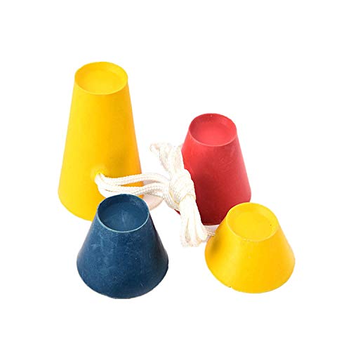 Rubber Winter Golf Tees Indoor Multi-Coloured with Different Heights -16 Pcs - size: 12mm, 17mm, 22mm, 37mm