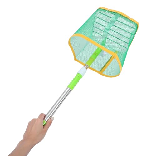 Portable Table Tennis Ball Picker Net Retractable Ball Retrieval Tool with Handle Large Capacity for Training and Sports Use