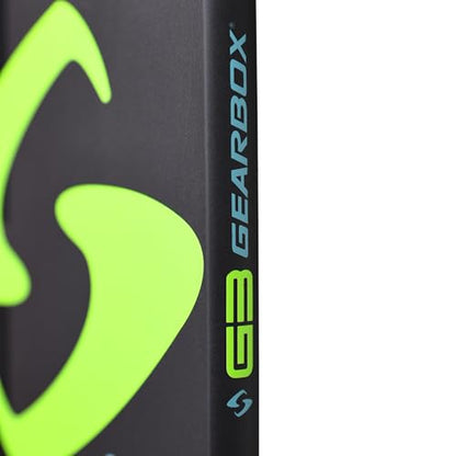 Gearbox G3 Powerband Pickleball Paddle – Elongated Shape, 16mm Core – Carbon Fiber Face, UniFrame Molded Design – Textured Surface for Spin – Lightweight 8 oz – Soft Feel and Controllable Power
