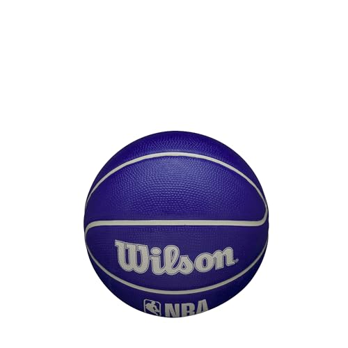 WILSON NBA DRV Outdoor Mini Basketball - Indigo/Beige, Size 3-22" - color: Indigo/Beige, size: Size 3 - 22", style: DRV