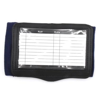 PRETYZOOM 2pcs Football Play Wristbands Softball Wrist Guard Armband with Strategy Card Holder for Youth Football Gear and Quarterback Sports