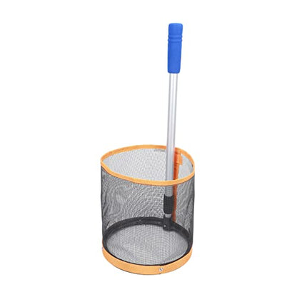 Table Tennis Picker Portable Balls Collector Durable Net for Easy Pickup and Training for Table Tennis Practice and Retrieval Orange
