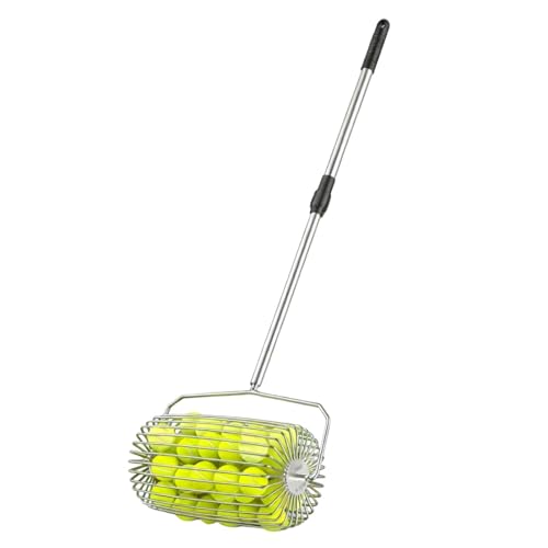 Pickleballs Tennis Balls Pickers Upper Pickleballs Collector Basket with Handle Balls Pickup Ball Retrievers Ball Retrievers - color: foreign trade