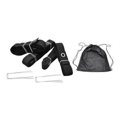 Beach Volleyball Courts Boundaries Line Kits Webbing Marker Beach Line Borderline Easy to Use Volleyball Webbing Marker - color: Black